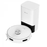 EZVIZ CS-RE4P-PWT2 PLUS Smart Robot putekļu sūcējs ar dokstaciju un grīdas tīrīšanas funkciju, 950 W, balts